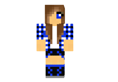  Teenager Girl Skin  Minecraft