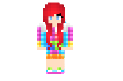  Tetris Girl Skin  Minecraft