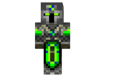  The Emrald Warrior Skin  Minecraft