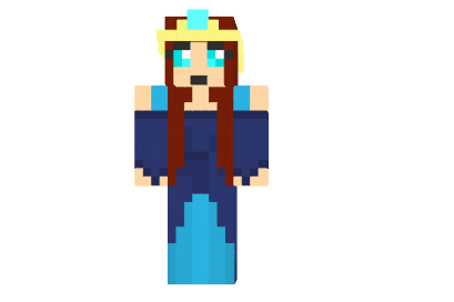  The Squid Princess Please Judge Skin  Minecraft