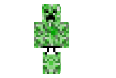  Underwear Creeper Skin  Minecraft