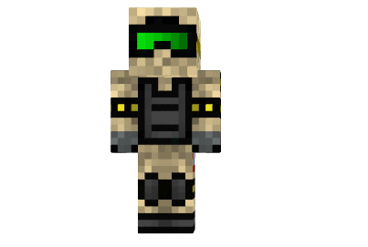  US Dessert Striker Skin  Minecraft