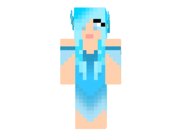  Water Princess Skin  Minecraft