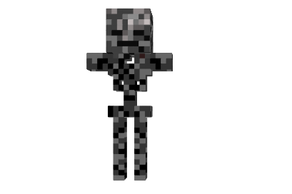 Скачать Wither Skeleton Skin для Minecraft