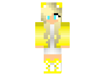  Yellow Panda Skin  Minecraft