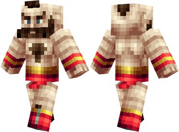  Zangief Skin  Minecraft